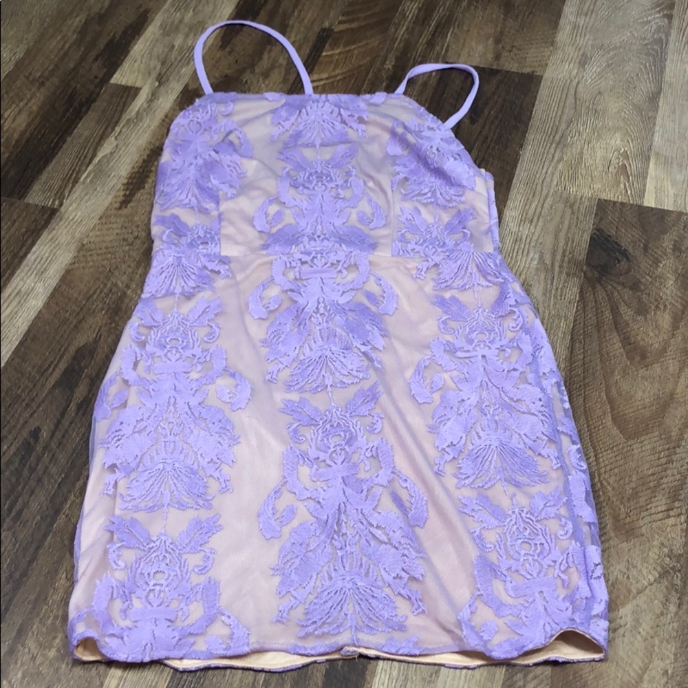 Purple dress